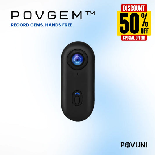 PovGEM™ 4K Thumb Action Camera 128GB